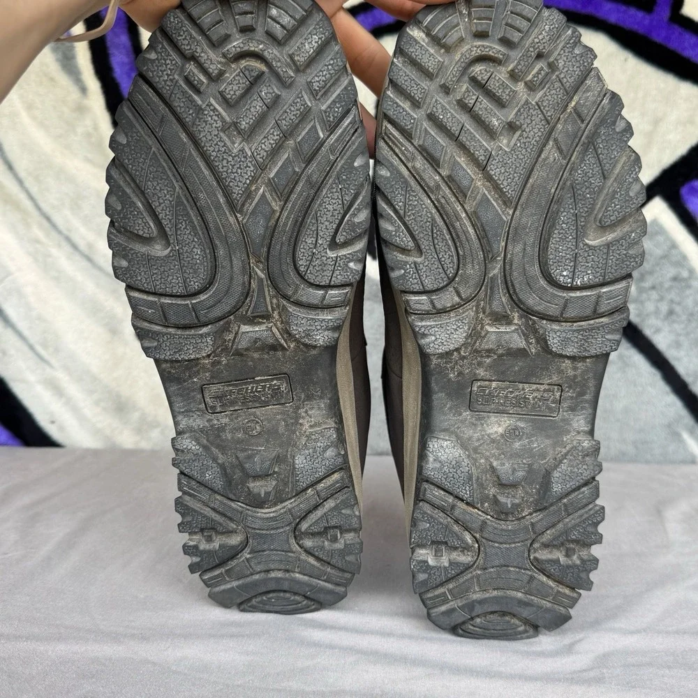 Size 11.5 - SKECHERS Work‎ Relment Comp Toe Men's Work Boots 200248W BRN Wide